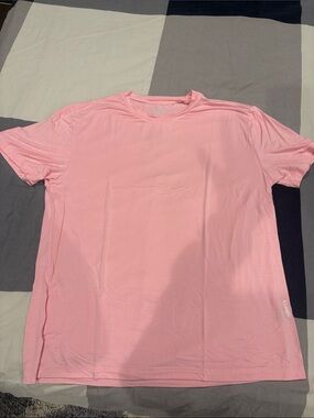 Comfrt cloud lounge Crew Neck T-Shirt - Pink